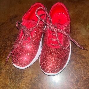 Glittery shoes